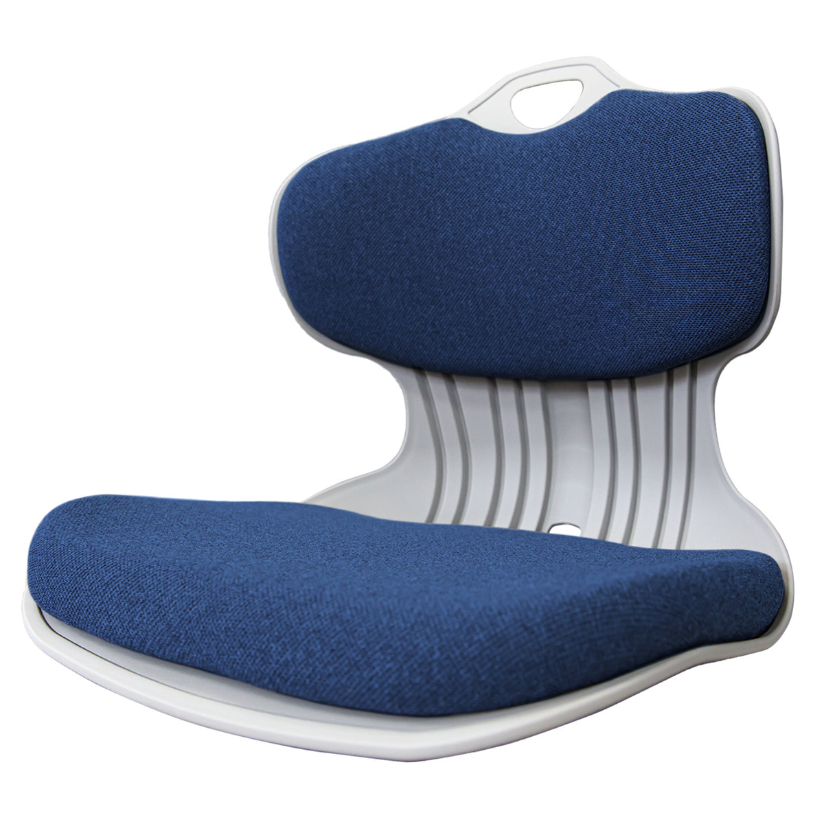 Samgong Slender Chair Posture Correction Seat Floor Lounge Stackable - Blue