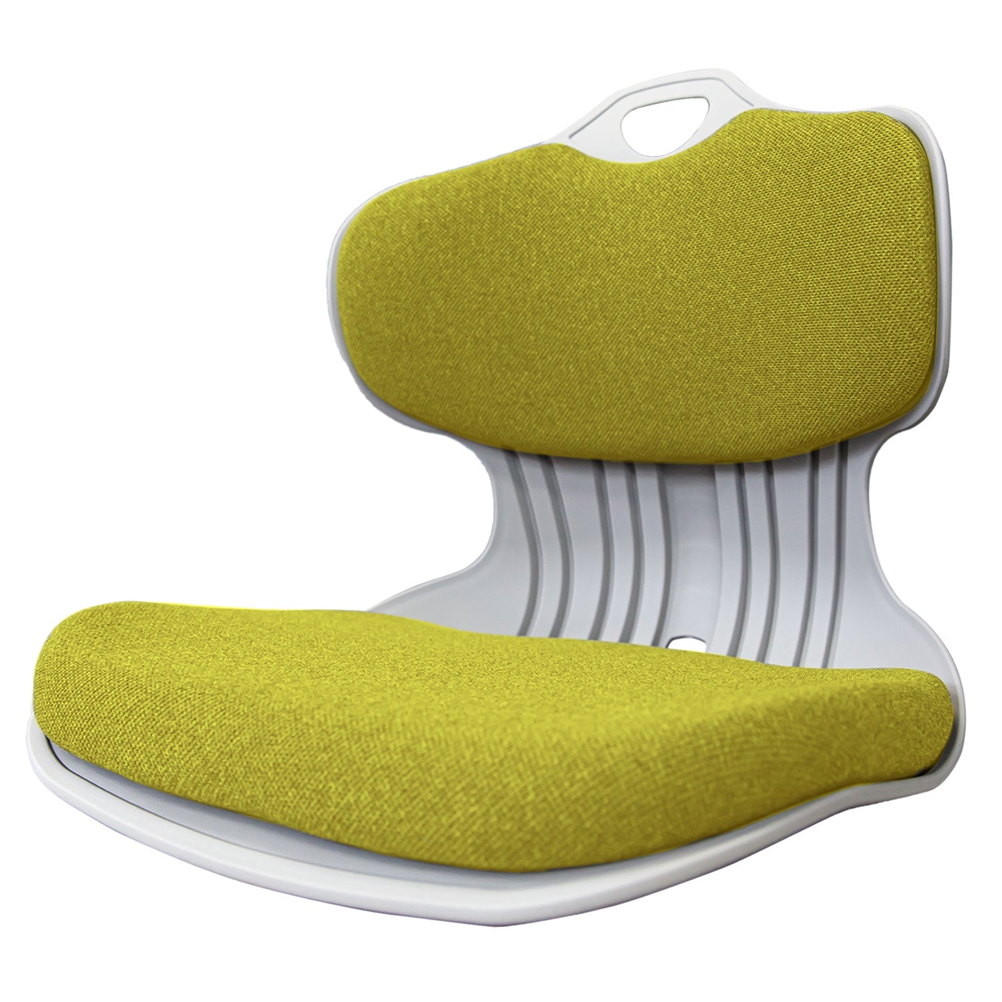 Samgong Slender Chair Posture Correction Seat Floor Lounge Stackable - Lime