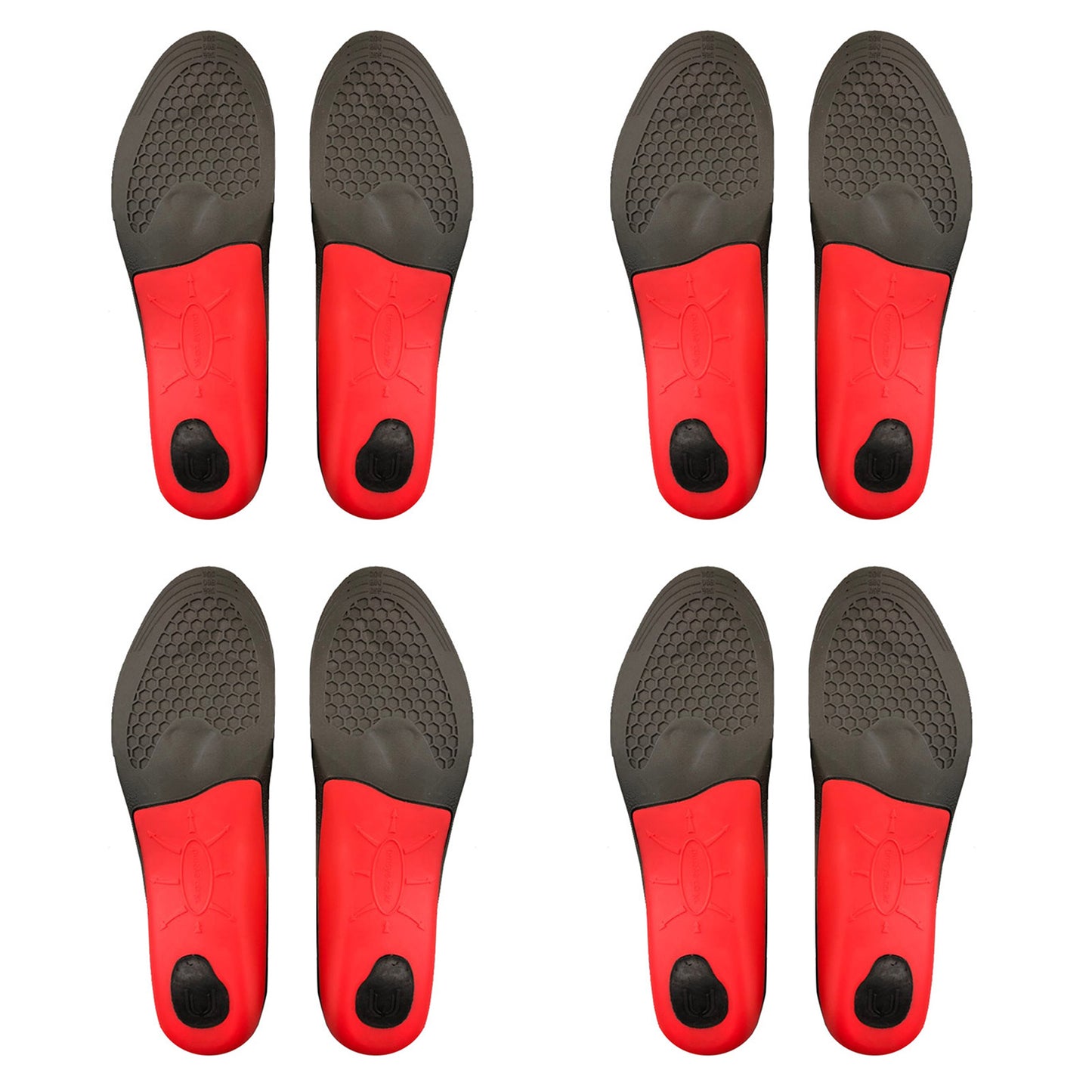 Bibal Insole 4X Pair Full Whole Insoles Shoe Inserts L Size Arch Support Foot Pads
