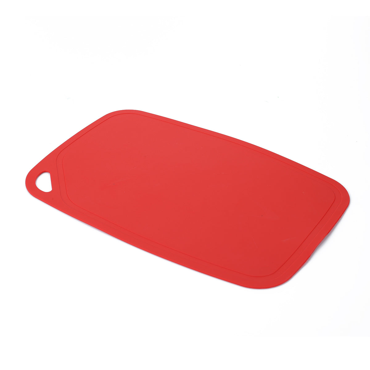 Ecosillee TPU Chopping Board Antibacterial Cutting Board Baby Food Grade Kitchen - Red
