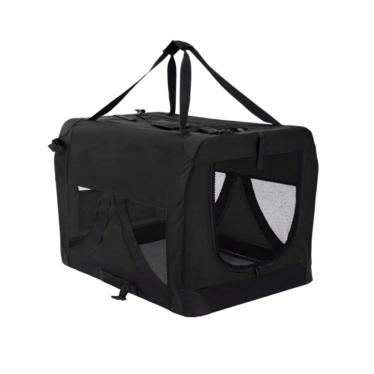 Paw Mate Portable Soft Dog Cage Crate Carrier XXXL - Black