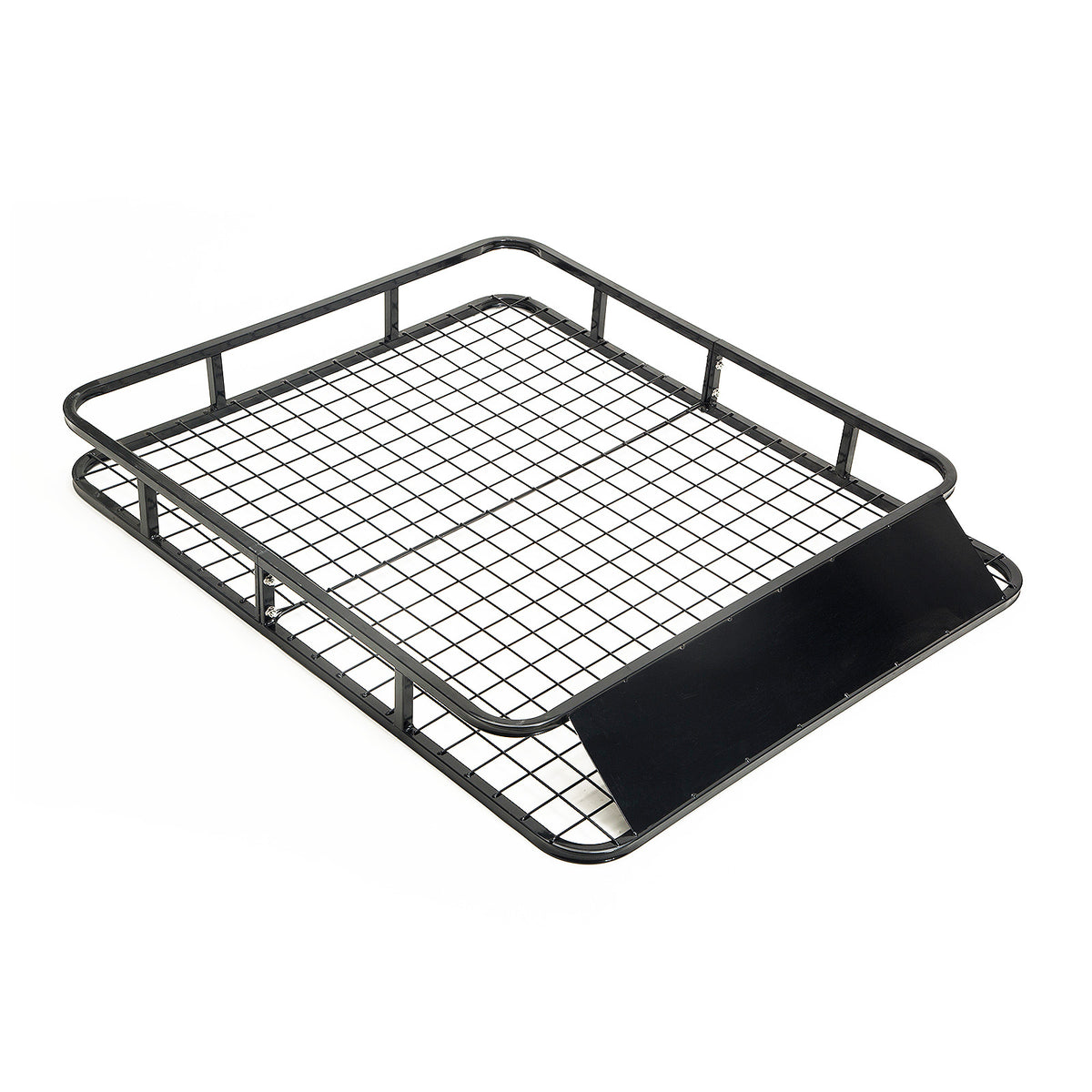 Dynamic Power Steel Roof Rack Luggage Carrier Basket 4WD 121cm - Black