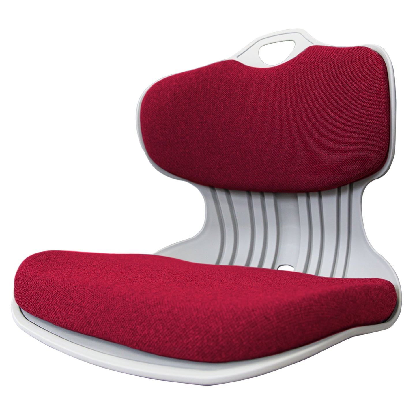 Samgong Slender Chair Posture Correction Seat Floor Lounge Stackable - Red