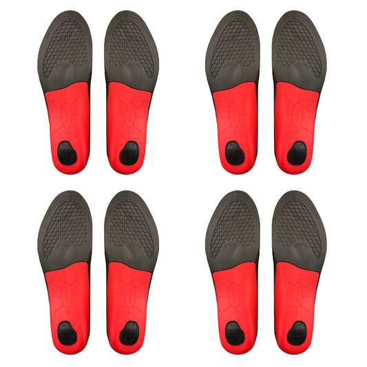 Bibal Insole 4X Pair Full Whole Insoles Shoe Inserts L Size Arch Support Foot Pads