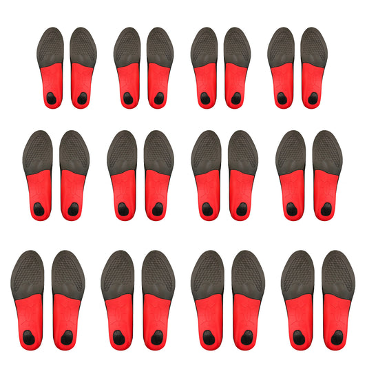Bibal Insole 4X Set Full Whole Insoles Shoe Inserts 3-Size Combo Arch Support Foot Pads