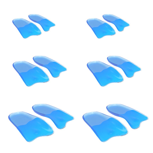 Bibal Insole 2X Half Insoles Shoe Inserts 3-Size Combo Gel Arch Support Foot Pad