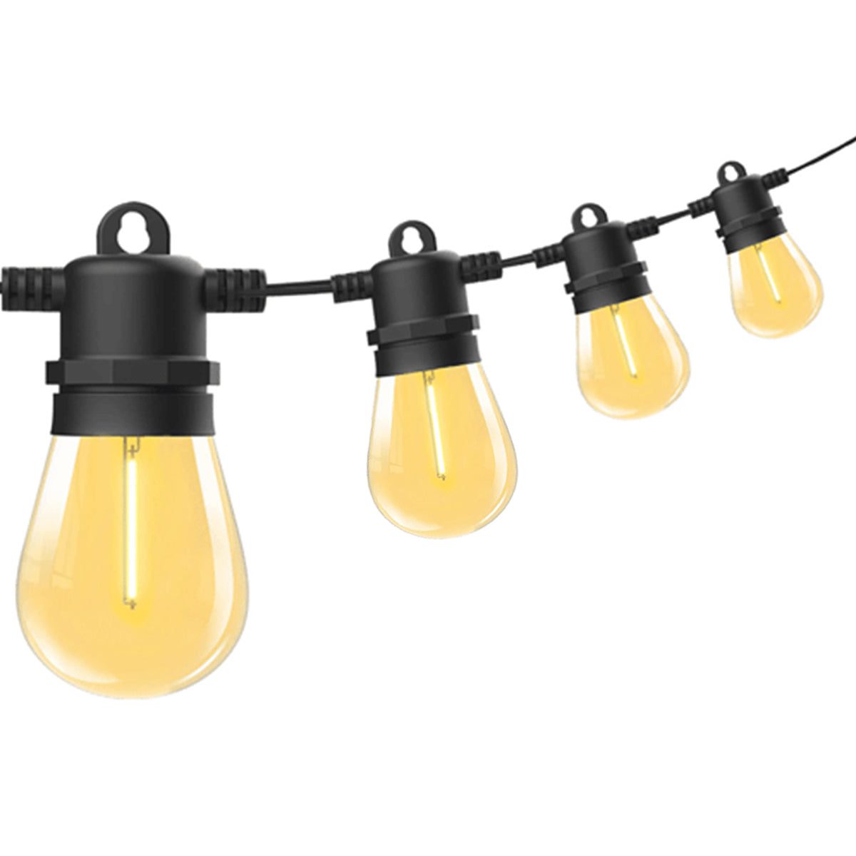 Sansai 14M Festoon String Lights LED Waterproof Outdoor Christmas Party 10 Bulbs