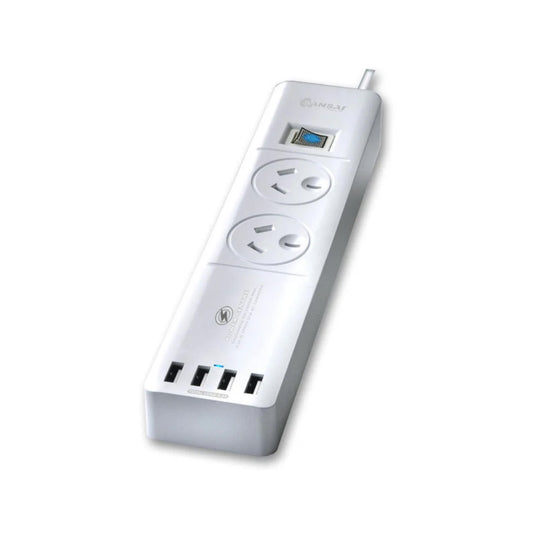 Sansai Surge Protected 4.2A 2-Ports USB Powerboard