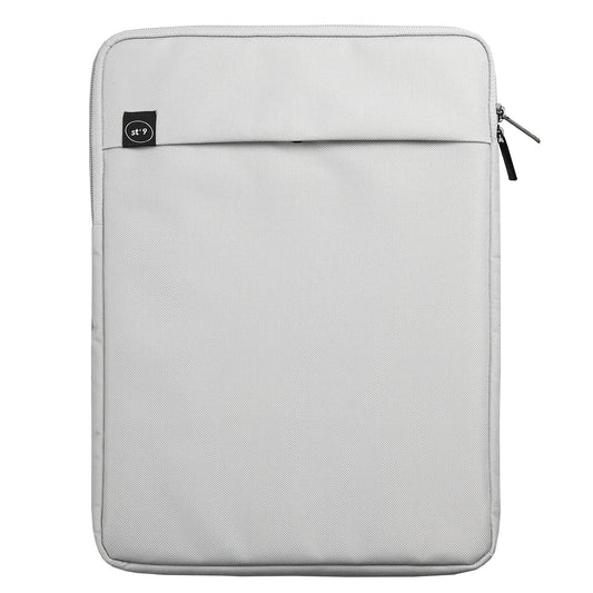 ST'9 XL size 15.6/16 inch Laptop Sleeve Padded Travel Carry Case Bag LUKE - Grey