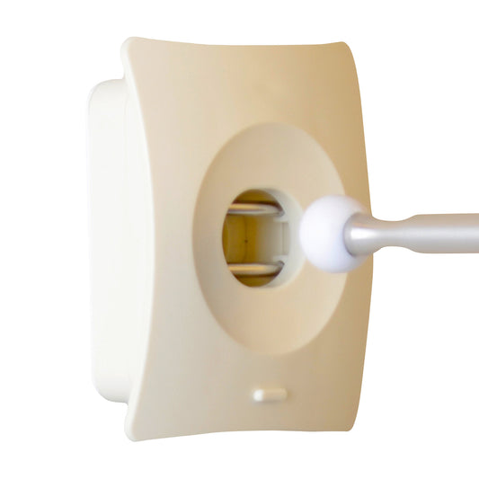 Catchhole Door Stopper Wall Mount Door Stop Adhesive Catch Hole Advanced - Beige