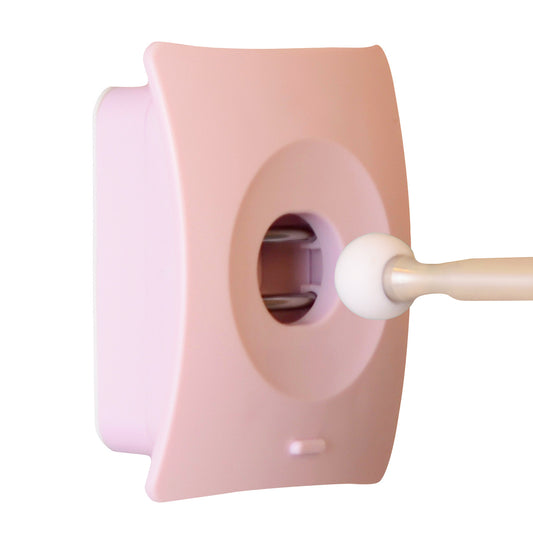 Catchhole Door Stopper Wall Mount Door Stop Adhesive Catch Hole Advanced - Pink