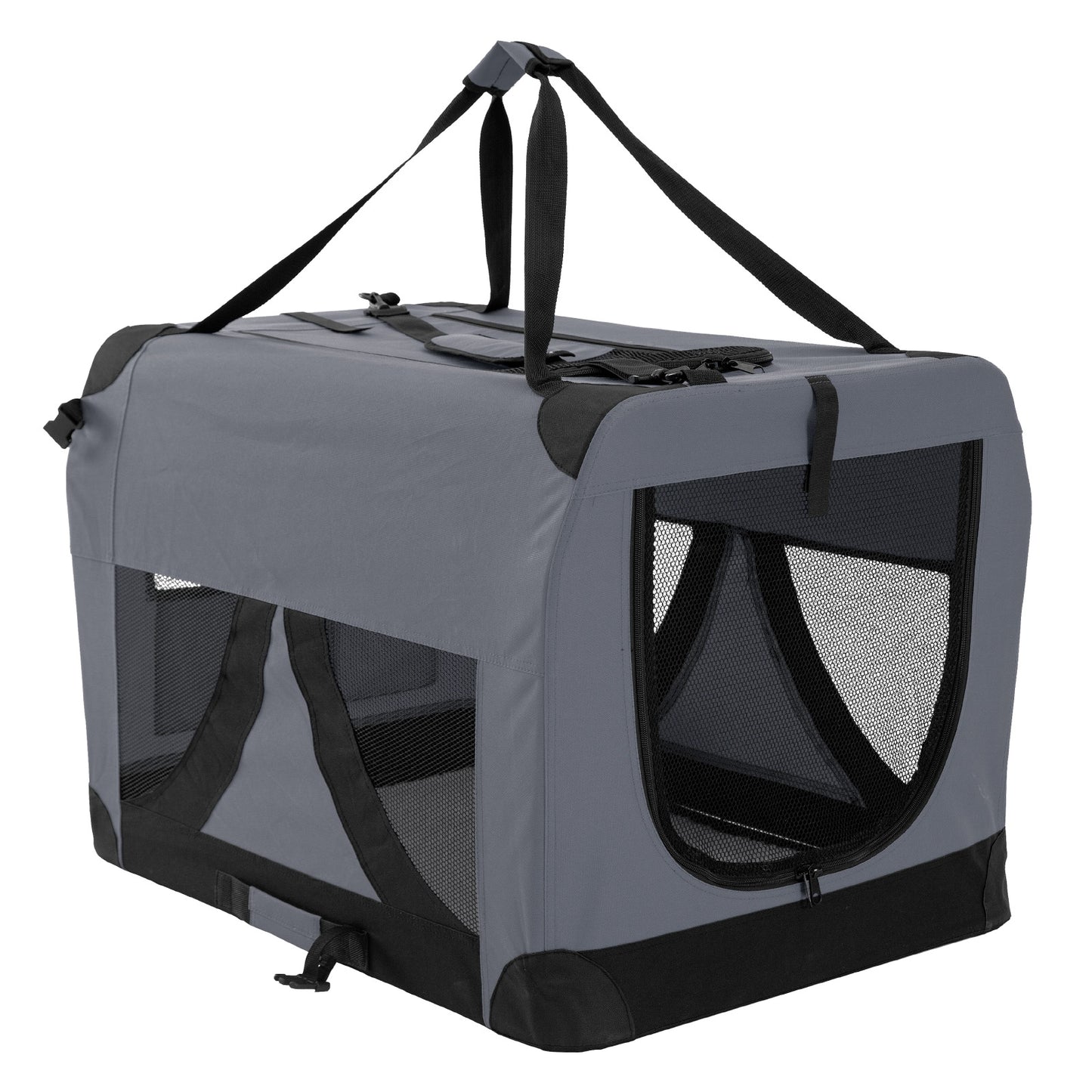 Paw Mate Portable Soft Dog Cage Crate Carrier XXXL - Grey