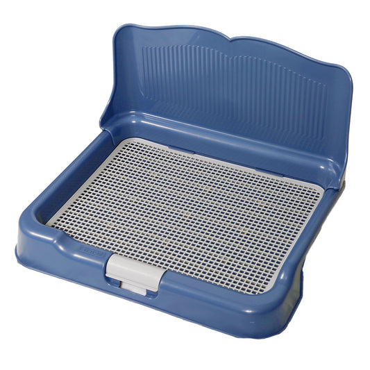 PS KOREA Dog Pet Potty Tray Training Toilet Detachable Wall T2 - Blue