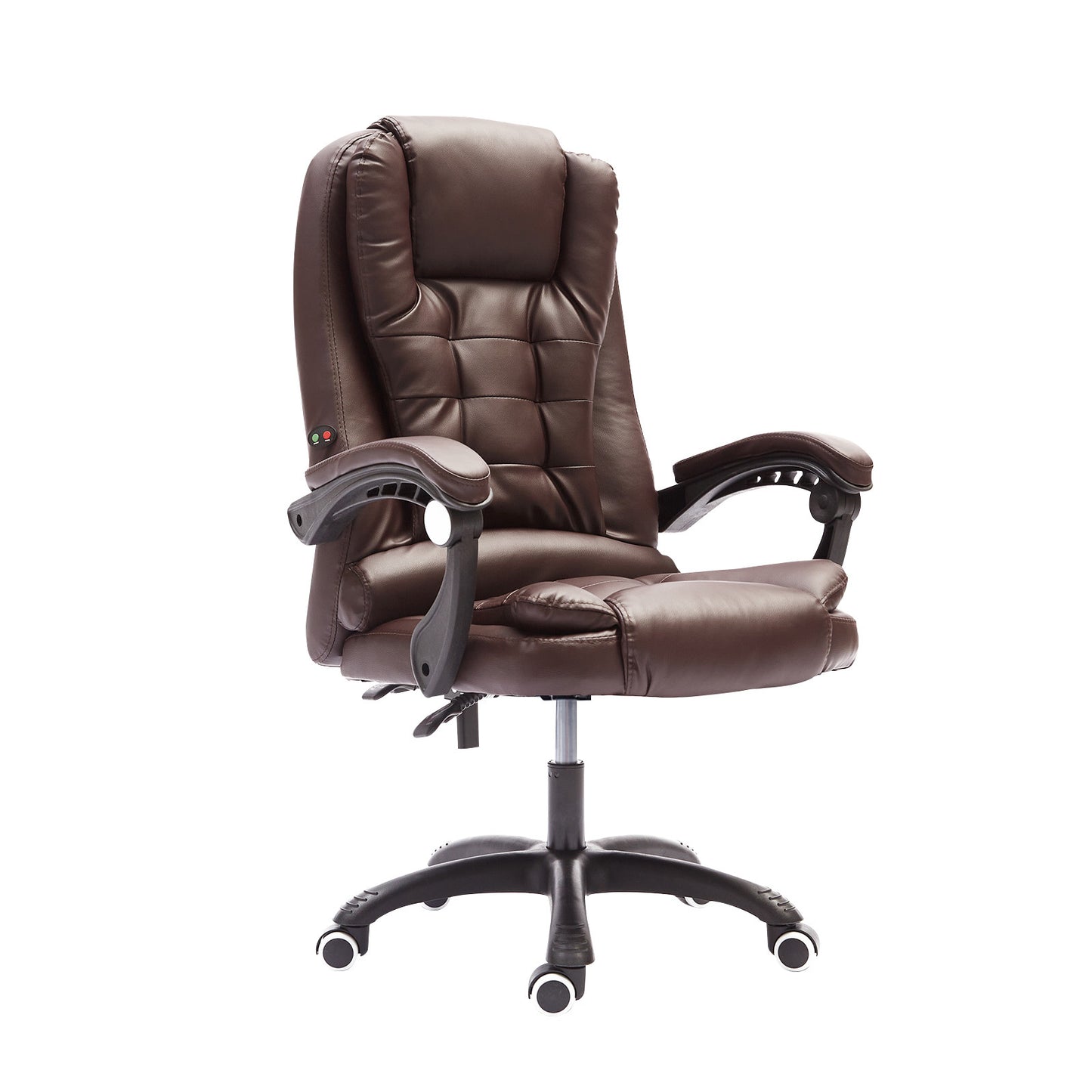 La Bella Massage Office Chair Vibration Ergonomic Executive Computer Gaming Work - Espresso