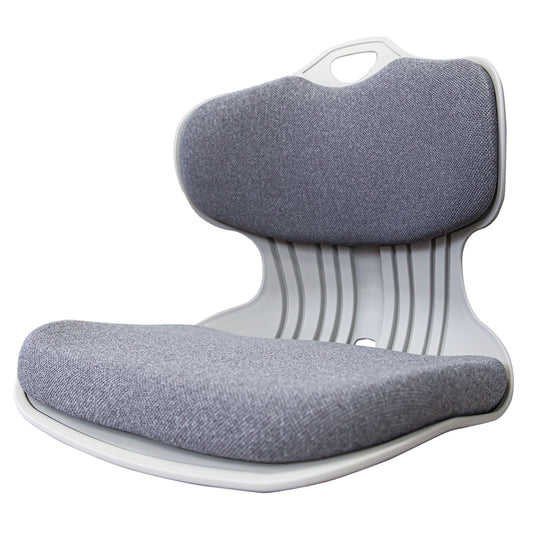 Samgong Slender Chair Posture Correction Seat Floor Lounge Stackable - Grey