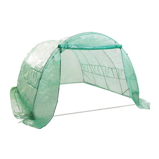 Home Ready Greenhouse Walk-In Shed PE Dome Hoop Tunnel Polytunnel 4x3x2M