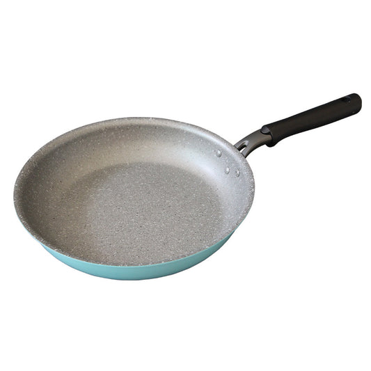 Fanjini Stone Frypan Frying Pan Non-Stick Induction Ceramic Round 28cm - Pure Sky Blue