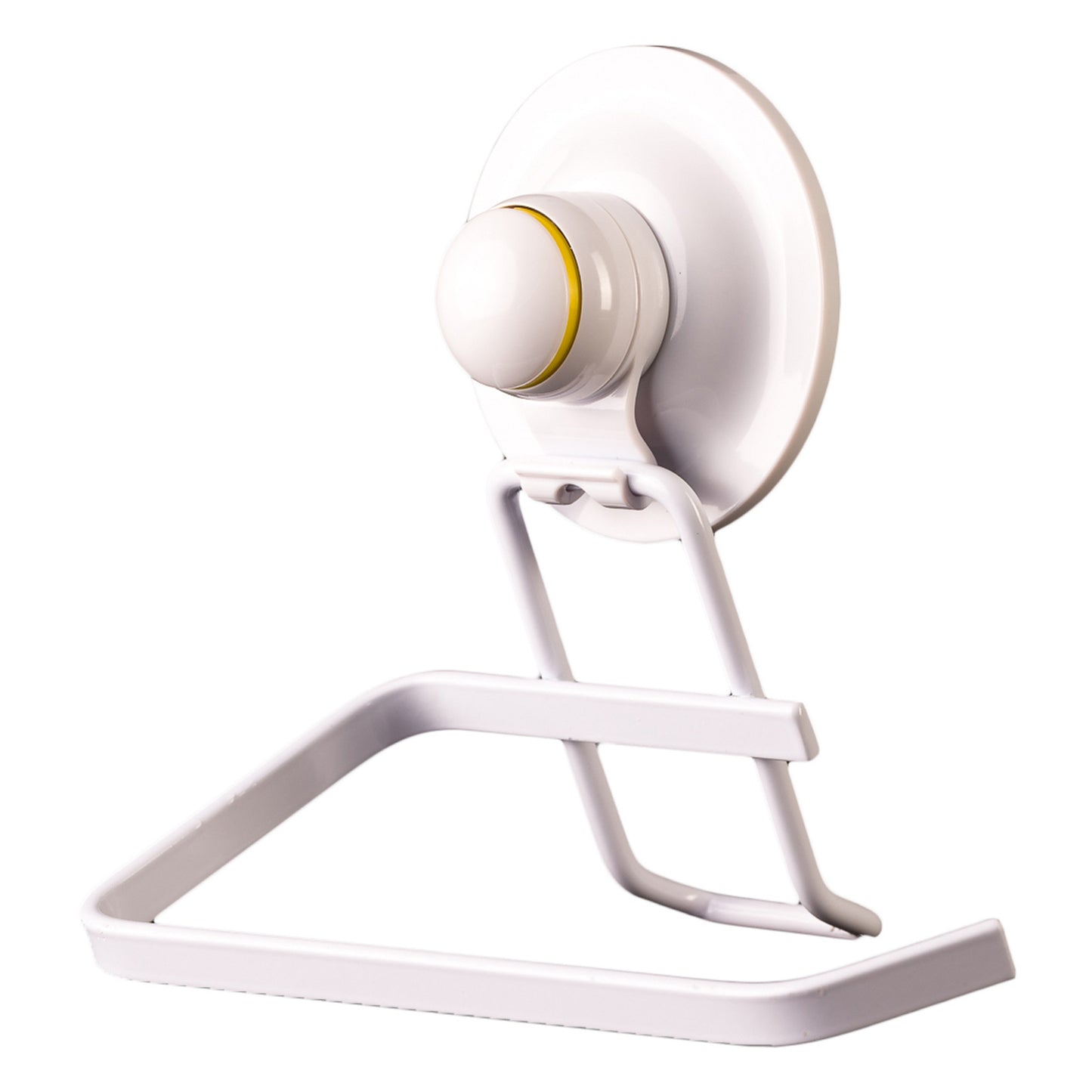 KiahLoc Toilet Roll Holder Removable Suction - White