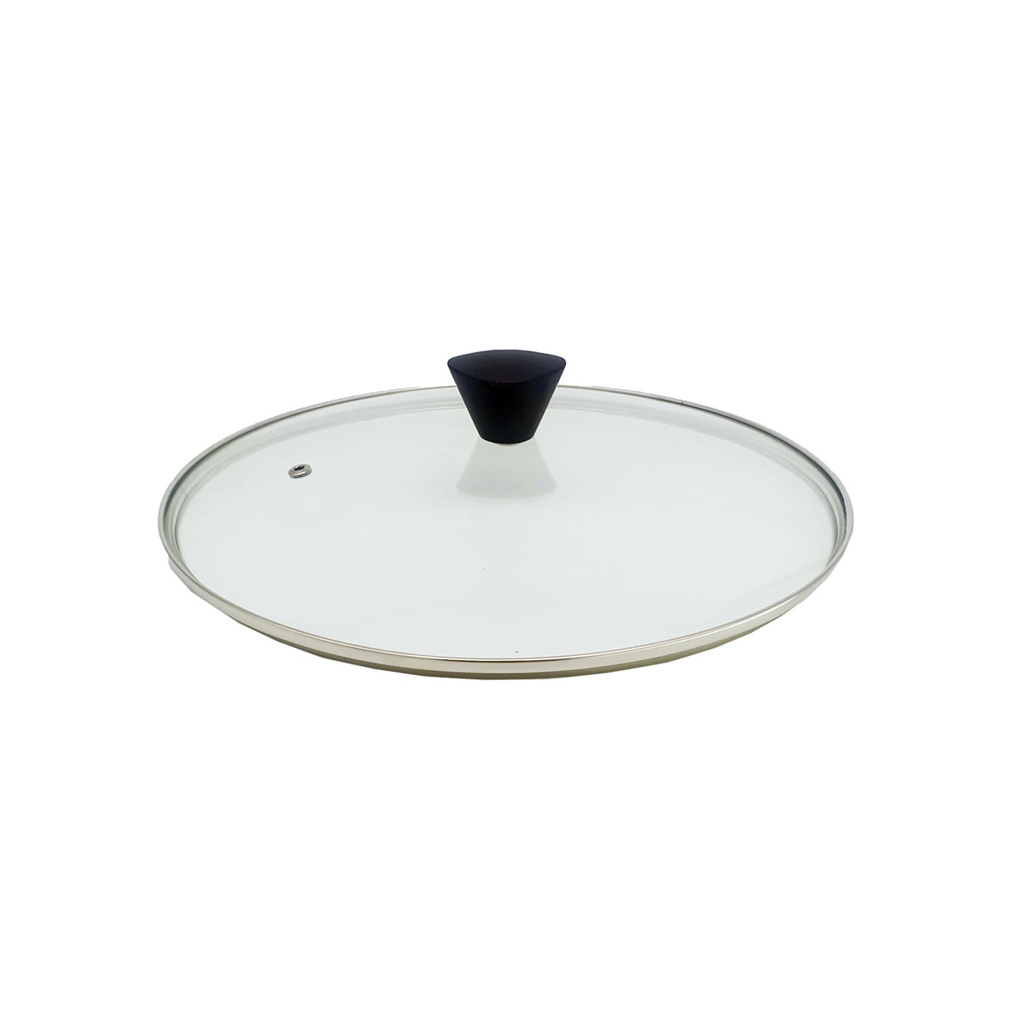 KOMAN Stainless Steel Glass Lid 26cm with Bakelite Handle