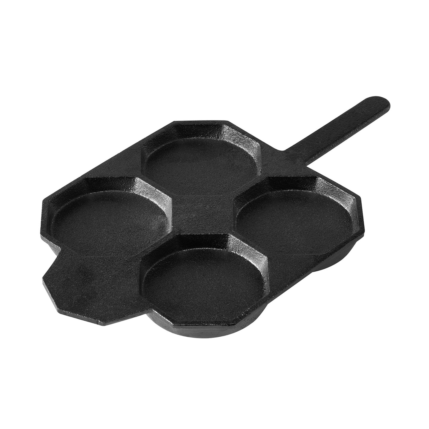 Mommy's Pot Cast-Iron Traditional Egg Pan 23cm Non-Stick Pre-Seasoned