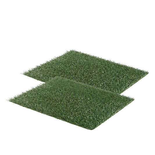 Paw Mate 2 Grass Mat 63.5cm x 38cm for Pet Dog Potty Tray Training Toilet