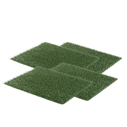 Paw Mate 4 Grass Mat 63.5cm x 38cm for Pet Dog Potty Tray Training Toilet