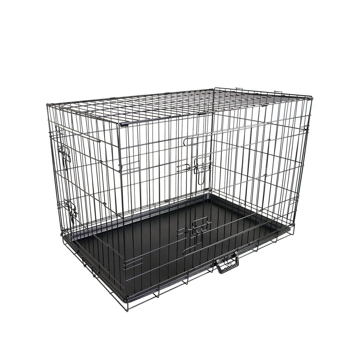 Paw Mate Wire Dog Cage Foldable Crate Kennel 30in with Tray